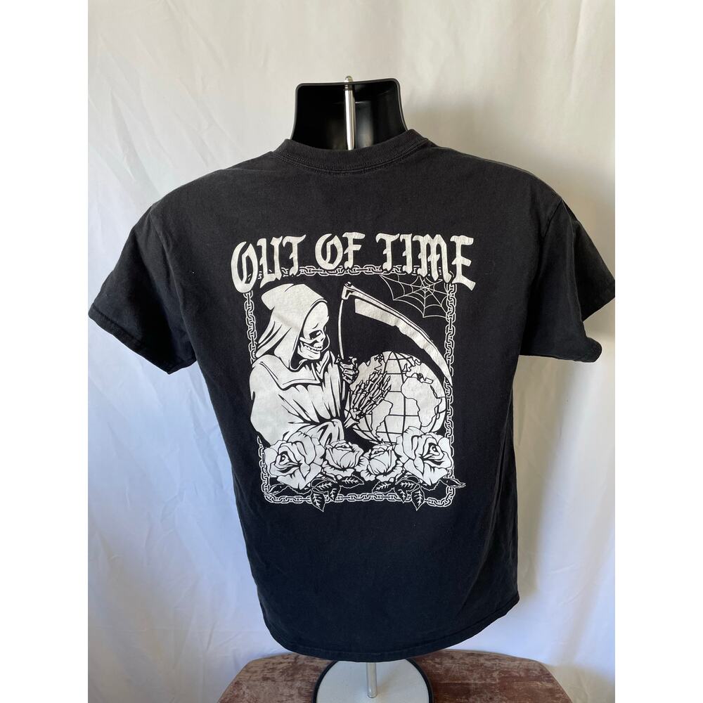 Empyre “Out of Time” Grim Reaper Black Graphic Tee Size M